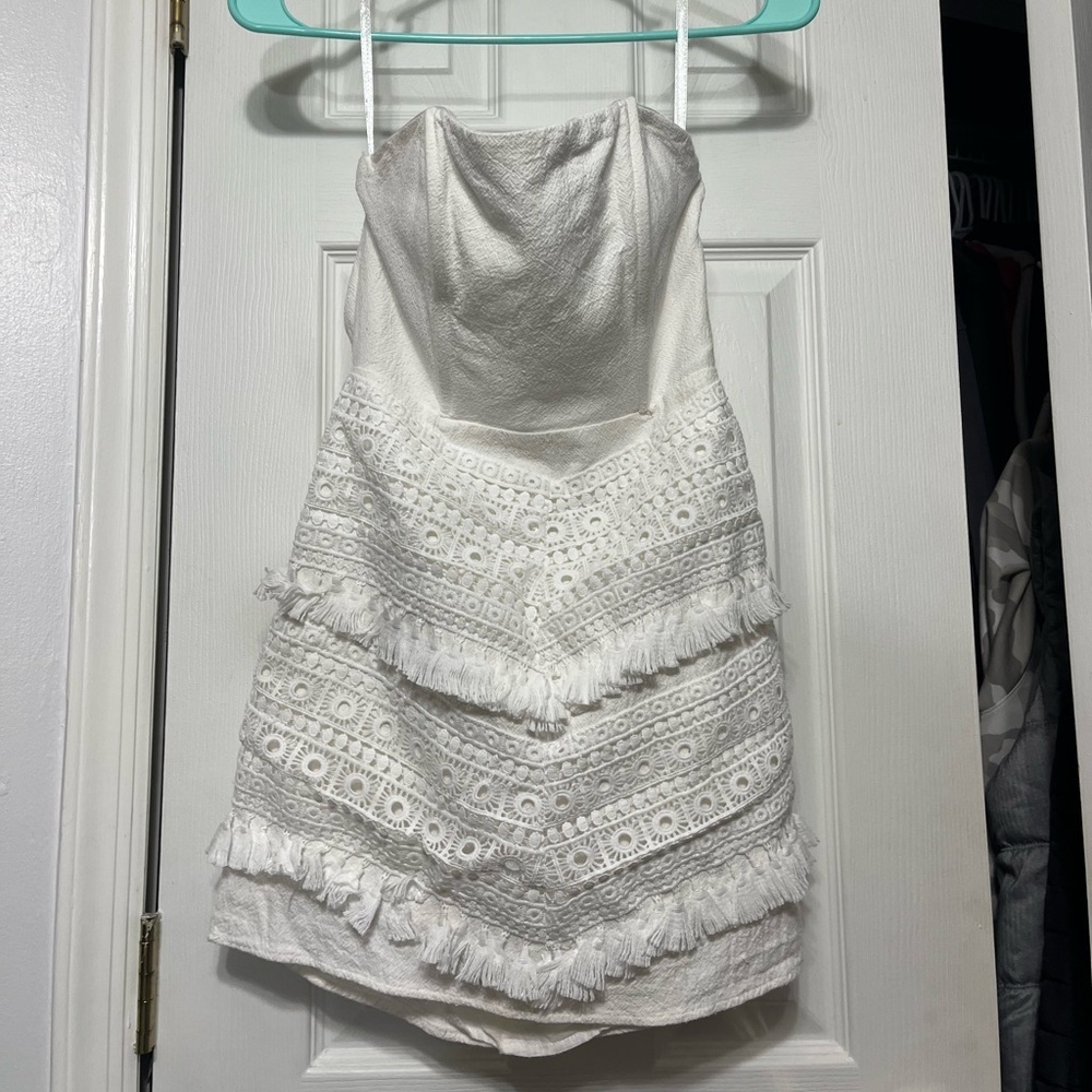 White Princess Polly Dress - Picture 2 of 5
